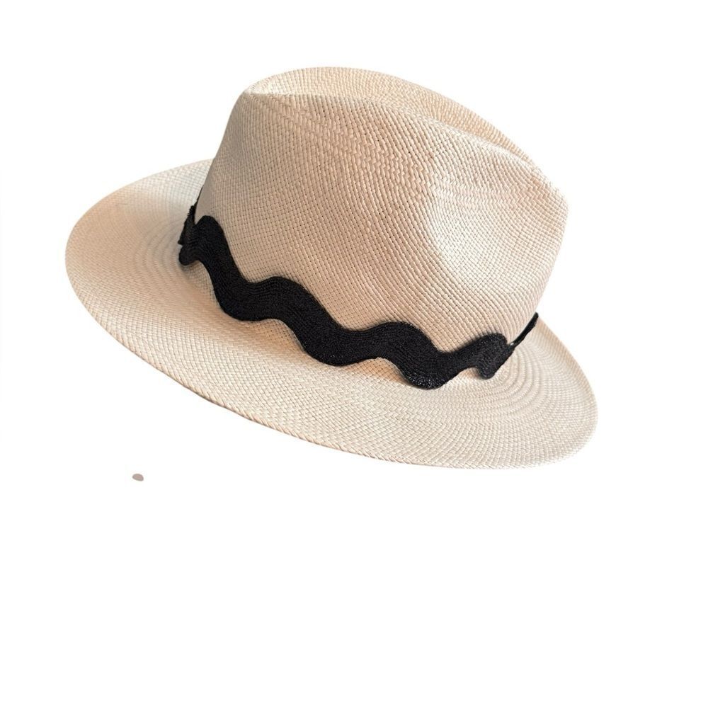 LASTELIER Paris black La nouvelle vague hat M NWT